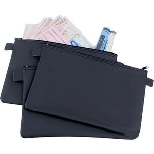 Produktbild für Banktasche effektivo 10759, schwarz, Kunstleder