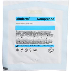 Produktbild für Vlieskompressen Söhngen Aluderm nicht haftend, 3-lagig, steril