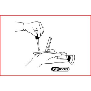 Produktbild für Refraktometer KS-Tools 550.1285, analoges Handrefraktometer