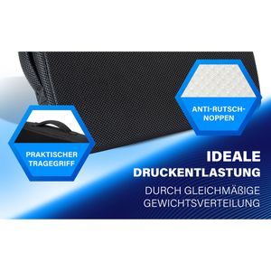 Produktbild für Keilkissen Healthfix fest, 100353, schwarz