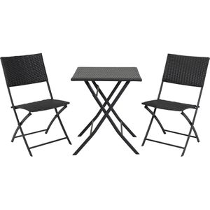 Bistrotisch Böttcher-AG 60269, wetterfest, eckig, 3-teilig