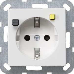 Produktbild für Steckdose Gira System 55 267727, Unterputz