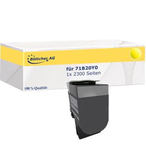 Toner Böttcher-AG für Lexmark 71B20Y0