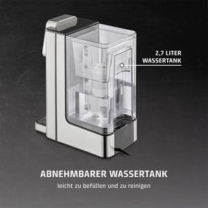 Produktbild für Heißwasserspender Caso HW 666 Inox, einstellbar 40°C - 100°C