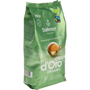 Produktbild für Kaffee Dallmayr Crema d'Oro Organic, BIO