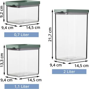 Produktbild für Vorratsdose Mepal Omnia, aus Kunststoff