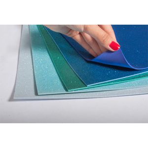 Produktbild für Moosgummi Rayher 75438999 Glitzer, 20 x 30 cm