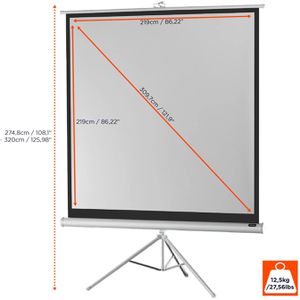 Produktbild für Beamer-Leinwand Celexon Economy White Edition