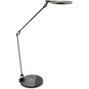 Produktbild für Schreibtischlampe FeinTech LTL00620, grau, LED, dimmbar