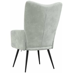 Produktbild für Loungesessel vidaXL 328073, hellgrau