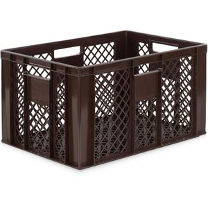Eurobox Alpha-Paletten braun, 61 Liter, lebensmittelecht