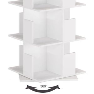 Produktbild für Bücherregal Vicco Alfa, weiß