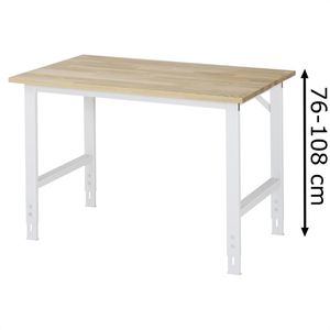 Produktbild für Arbeitstisch Rau Tom, höhenverstellbar