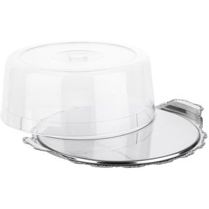 Produktbild für Tortenplatte APS 6503 Barok, mit Haube