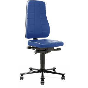 Arbeitsstuhl bimos All-In-One, Highline 2, blau