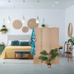 Produktbild für Paravent Relaxdays innen, 3-teilig