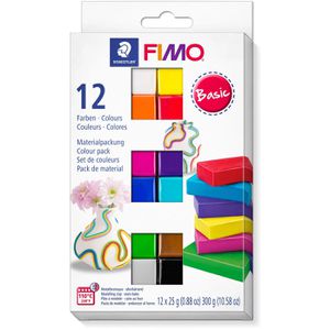 Modelliermasse Staedtler 8023 C12-1, FIMO Basic