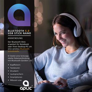Produktbild für USB-Bluetooth-Adapter Aplic Nano BT