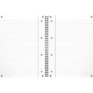 Produktbild für Collegeblock Oxford 100050227 Smart Black, A4