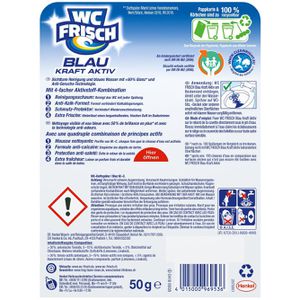 Produktbild für WC-Duftspüler WC-Frisch Blau Kraft Aktiv Chlor
