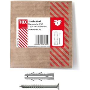 Produktbild für Schrauben-Dübel-Set Tox 013601041, Barracuda 6/30