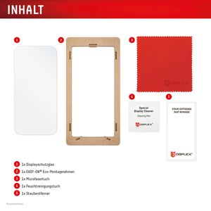 Produktbild für Displayschutzfolie Displex Real Glass, 10H