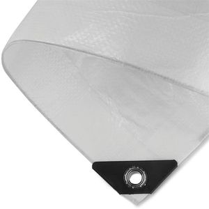 Abdeckplane NOOR Hobby, weiß