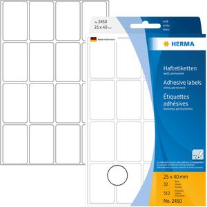 Vielzwecketiketten Herma 2450, weiß