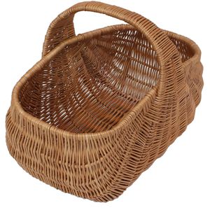 Produktbild für Einkaufskorb Frank-Flechtwaren 109083 Muschel, braun