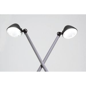 Produktbild für Schreibtischlampe Waldmann Lucio, schwarz, LED, dimmbar