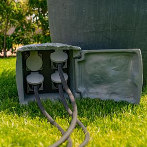 Produktbild für Gartensteckdose Unitec 44241
