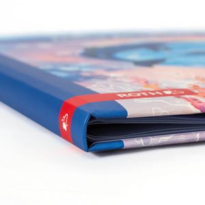 Produktbild für Zeugnismappe Roth 89342, mit Design und Effekt, A4
