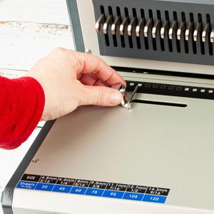 Produktbild für Bindegerät LMG Binder S310, A4, manuell
