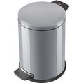 Mülleimer Hailo Solid M, silber