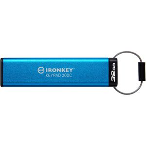 Produktbild für USB-Stick Kingston IronKey Keypad 200C, 32 GB