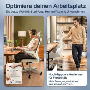 Produktbild für Bürostuhl CLOUVOU SmartSeat