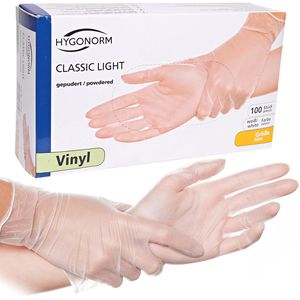 Produktbild für Einmalhandschuhe Franz-Mensch Classic Light,transparent, 100St