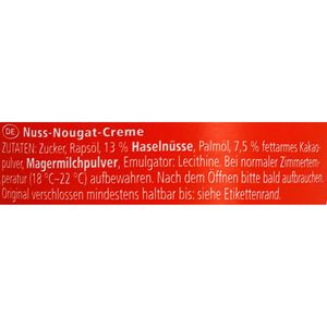 Produktbild für Schokocreme JedenTag Nuss-Nougat-Creme
