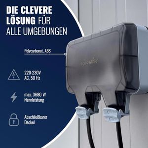 Produktbild für Steckdose Poppstar IP66, Aufputz