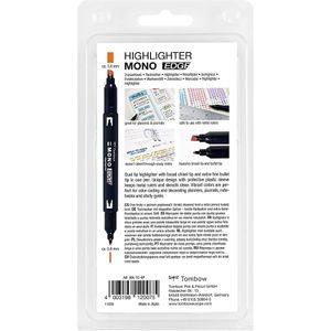 Produktbild für Textmarker Tombow MONO edge, 6 Stück