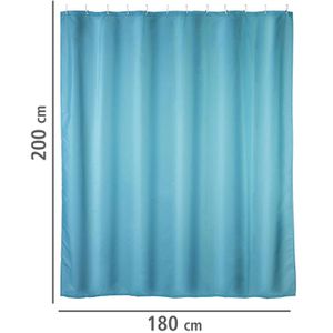 Produktbild für Duschvorhang Wenko Anti-Schimmel Uni, 180 x 200 cm
