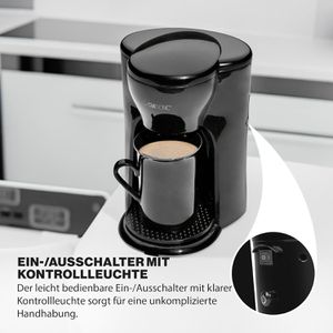 Produktbild für Kaffeemaschine Clatronic KA 3356, mit Kaffeetasse