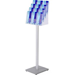 Produktbild für Prospekthalter Showdown-Displays MB4C330, silber