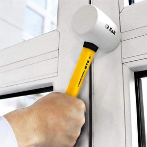 Produktbild für Gummihammer S&amp;R 285230045, Kopf-Ø 45mm