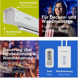 Produktbild für Beamer-Leinwand ESMART Economy EXM Motor