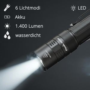 Produktbild für Taschenlampe Fenix PD32R, LED, aufladbar
