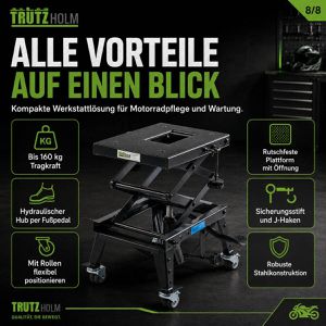 Produktbild für Hebebühne Trutzholm 22030, für Motorrad