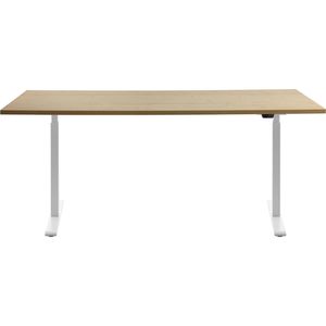 Produktbild für Schreibtisch Topstar E-Table, ahorn / weiß