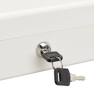 Produktbild für Geldkassette Relaxdays 10030697, Zylinderschloss