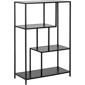 Bücherregal AC-Design Seaford, schwarz